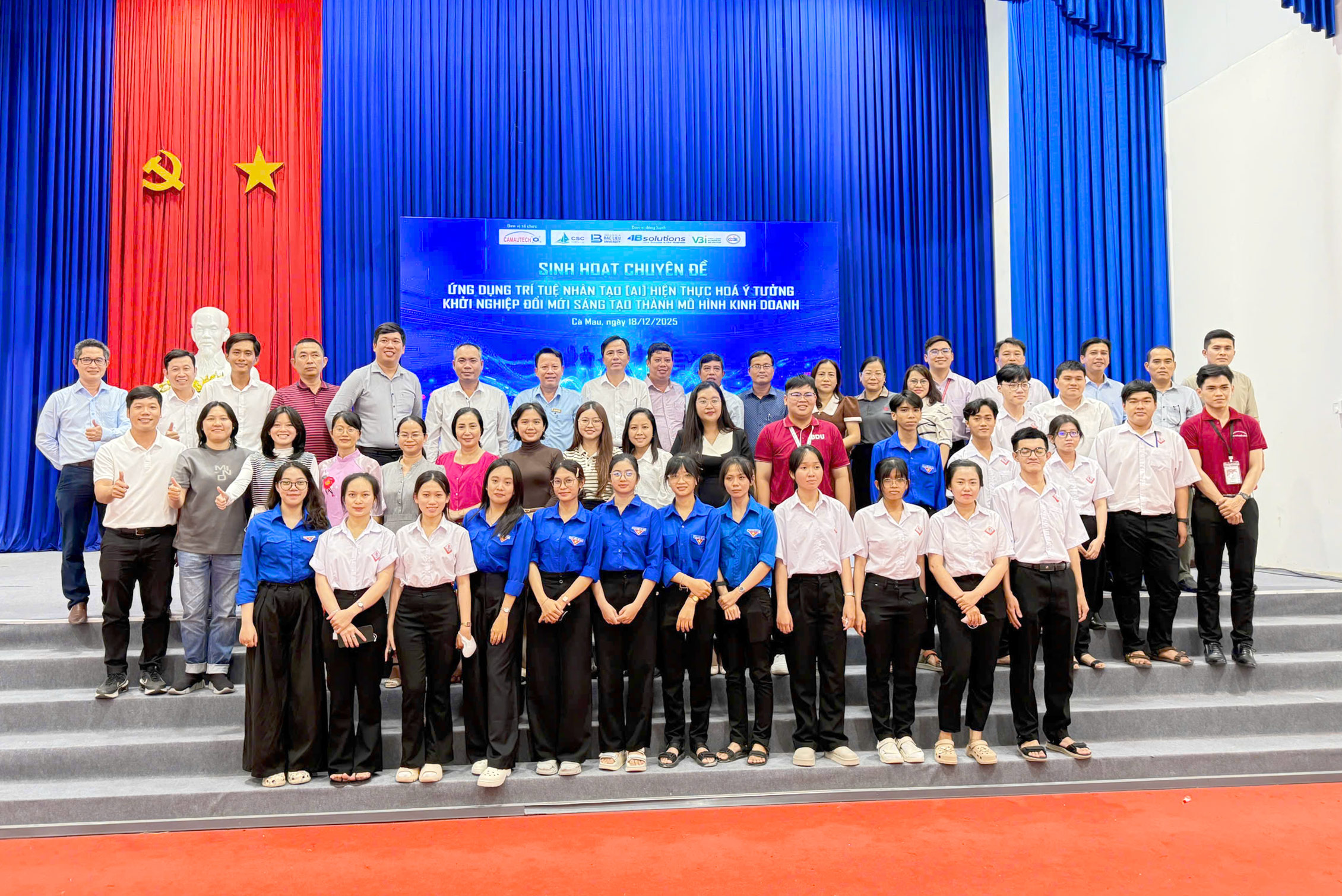 Trường Đại học Bạc Liêu phối hợp tổ chức sinh hoạt chuyên đề lần II về khởi nghiệp đổi mới sáng tạo